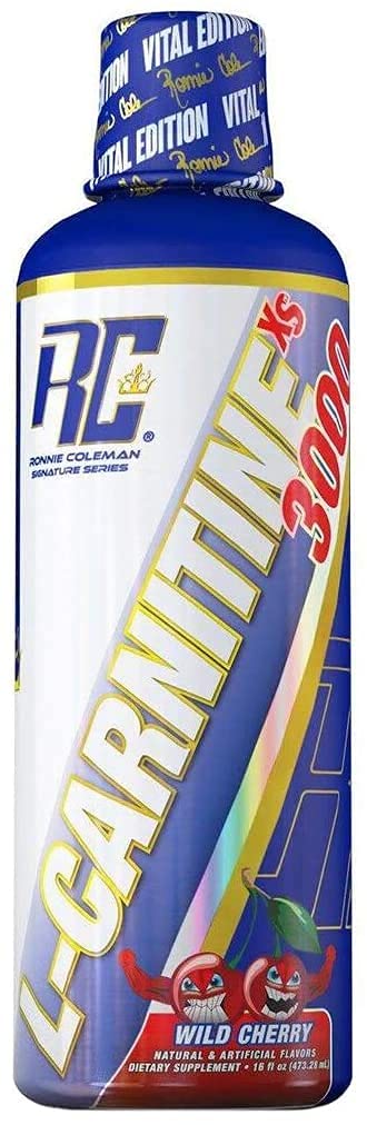 Ronnie Coleman Signature Series L-Carnitine 3000 Mg Liquid - Pack of 473 ml (Wild Cherry)