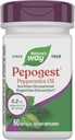 Nature 's Way Pepogest Peppermint Oil, Softgets Occational Gastraintestine Discomfort *, Entertaic Coatic Peppermint Oil Softgels, 60 Softgels (Packaging May Wary)