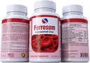 Lipomal Iron Suplemen oleh Siba Pharm 124; Ferrosom Dietry Iron Vitamin Suplemen 124; Kaya dalam Vitamin C, B12, Folic Acid 124; Non GMO, Vegan, Premium Quality 124; Membantu Produksi Sel Darah Baru 124; 30 Kapsul