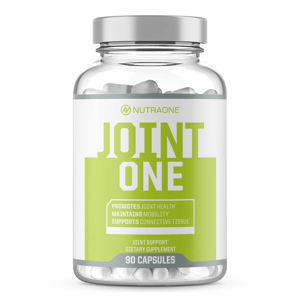 Dukungan JointOne Bersama oleh NuttraOne - Tambahan Bersama untuk Perempuan dan Pria untuk Membantu Mempertahankan Kesehatan Gabungan dengan Collagen, Glucosamin, dan Turmeric * (90 Kapsul)