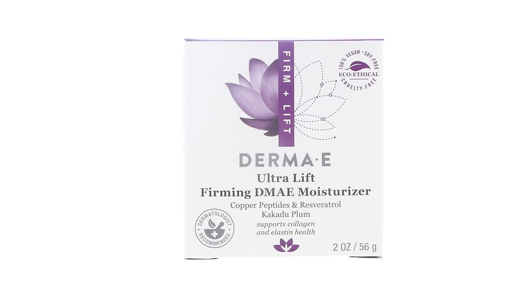 Derma E firming DMAE Moisturizer Alpha Lipoic Acid & C- Ester, 2 oz (Paket 3)