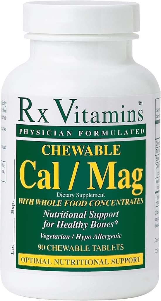 Rx Vitamin Kalsium / Magnesium Tablets, 90 Cacah
