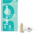Ibu Dose Boric Acises Suplotories - Menjaga dan Balance Healthy Vaginal pH, Manage Odor, Hydrates, & Moisturizes. USA Made with added Cocoa Butter and Coconut Oil