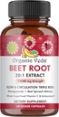 Veda Veda Root Capsules - Triple Reds Nitric Oxide Beats Suplemen - Nitrates konsentrasi dan Vitamin C Blend of Beet Root Extract, Red Spinach, Prenciate, Black Pepper - 120 Kapsul