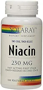 TSTR Niasin Solaray 100 VCaps