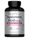 NeoCell Hyaluronic Acid Capsules, Estible Lubricant, Supports Tissult Hidration, Gluten Free, 60 Count, 1 Botol