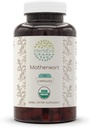 HerbEra Motherwort USDA Organik 120 Capsules 124; Suplemen Herbal Alam 124; Certified Organic Vegetarian Capsules dan Organik Motherwort (Leonuruus Cardiaca) Dry Herb (120 Capsules)