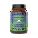 Kapsul Ashwagandha Organik - 100 Capsules 500mg Pure Organic Ashwagandha Suplemen Calming