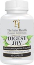 Digest Joy - Advanced Enzyme Blend for Optimal Divalry Support - Amylase, Lipase, Bromelain, Protease, Lactase & Other Enzymes (60 Vegetable Caps)