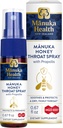 KEPALA MANUKA, Manuka Honey Throat Spray dengan Propolis .67 lf oz, Protects & Freshens, MGO 400 +, BIO30 Zealand Propolis