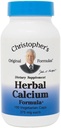 Christopher 's Original Formulas Herbal Calcium, Natural Bone Support, 100 Caps, Pack of 1