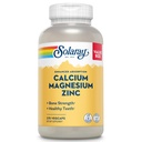 Calcium Magnesium Zinc Suplemen SOLARI - dengan Calcium 1000mg, Magnesium 500mg - Bone Health, Muscle Fungsi, Kesehatan Jantung dan Dukungan Imune - Vegan, 60 Hari Jaminan, 68 Pelayanan, 275 VexCaps