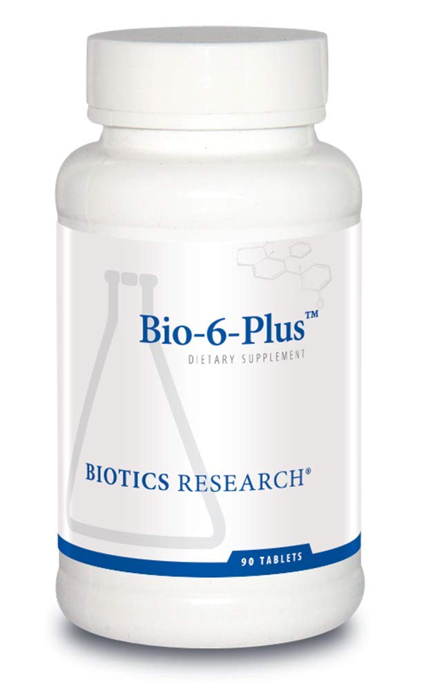 Biotika Research Bio 6 Plus Digetical Support, Support Pankreas Fungsi, 50.000 NF Units Amylase, 9.300 NF Units Lipase, 50.000 NF Units Protease, Pankreas dan Digetical Enzylets 90