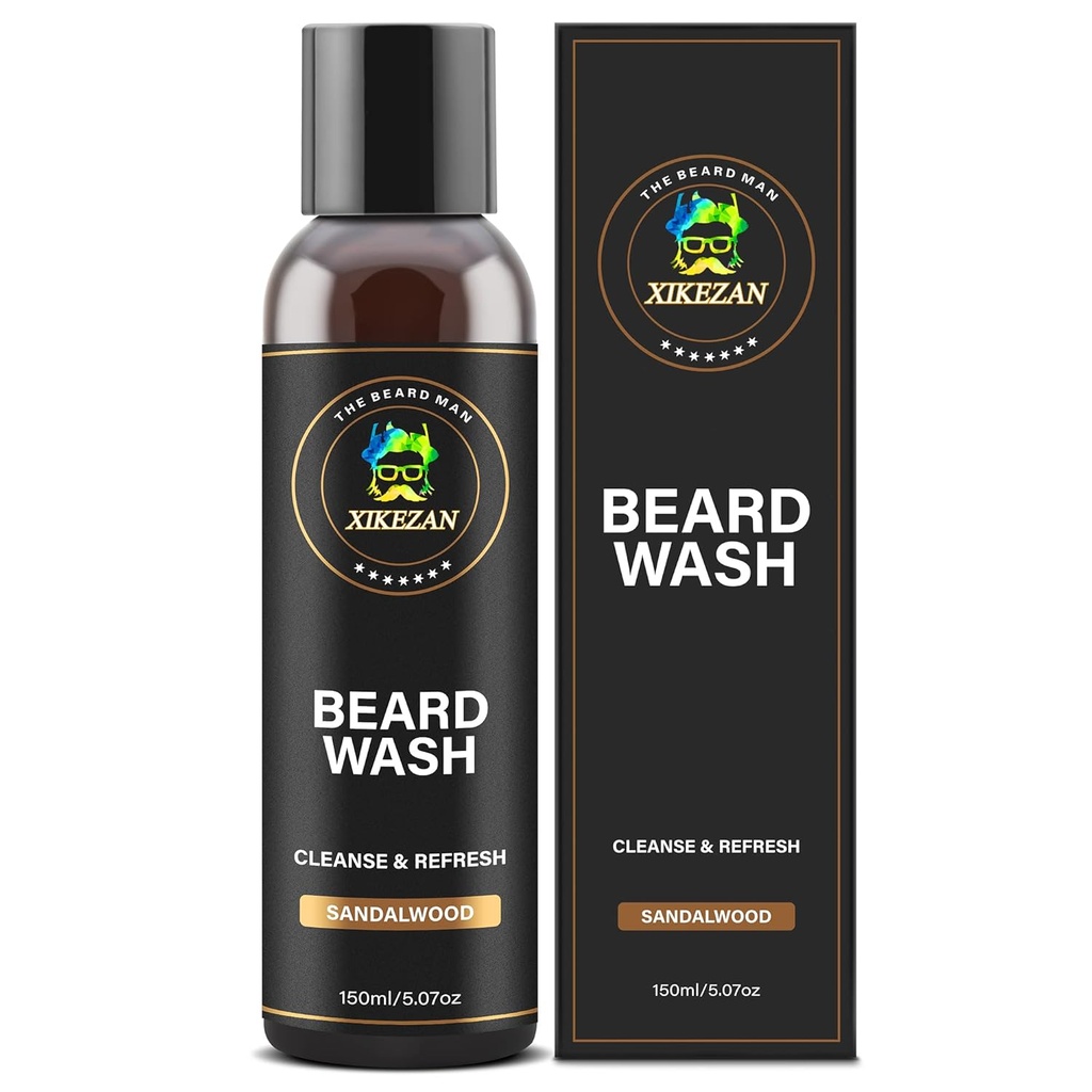 XIKEZAN Shampow Wash / Natural Biotin Argan & Jojoba Oils Deepply Cleans Smootheens, Christmas Stocking Stuffers Father Day Gifts for Men His Dad Humans