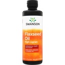 Swanson Flaxseed Oil High Lignan (Omegaturru) 16 fl Ounce (473 ml) Liquid
