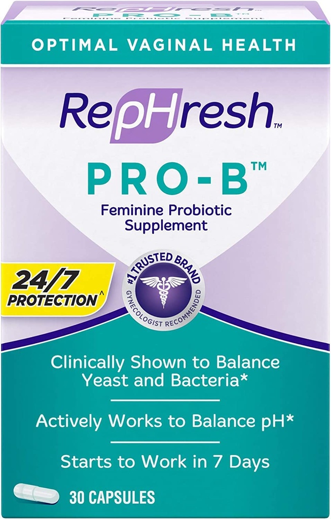 RepHresh Pro- B Probiotic Feminine Suplement (Paket 5)