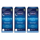 Tablet Bantuan Tidur Hyland Calms Forte 'Sleep Aid, Relief Alam Ketegangan Gugup dan Kebetulan Terjadi, 100 Cacah (Paket 3)
