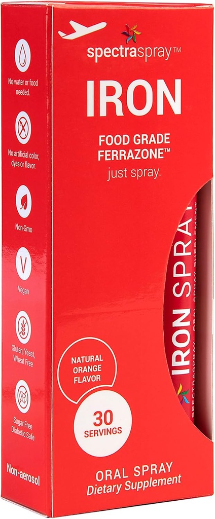 SpectraSpray Iron Daily Supplement, 3 mg per Serving
