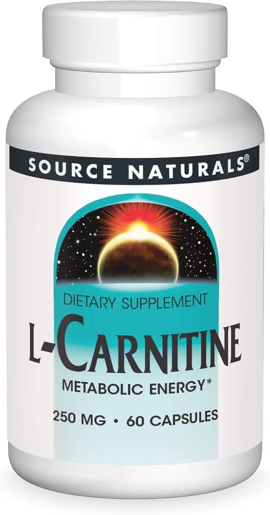 L Carnitine Source Nacerals, Inc. 60 Caps