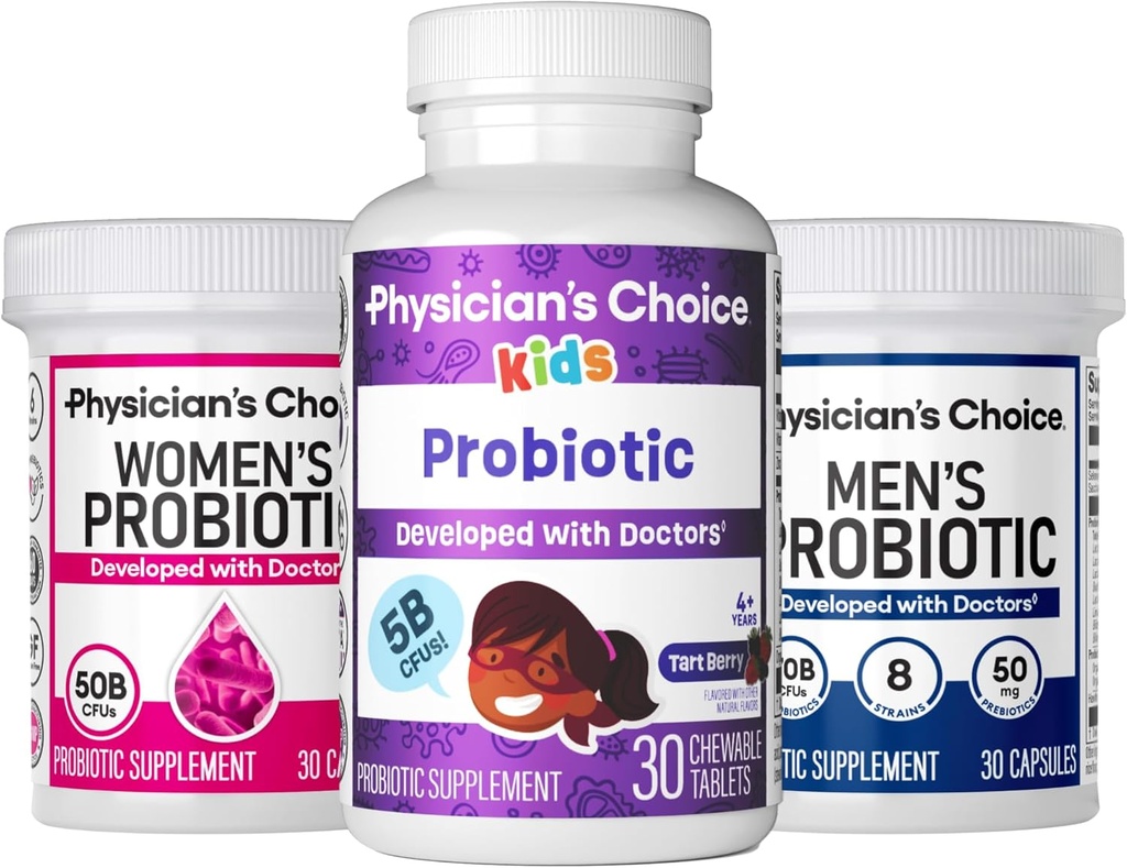 Bundle Keluarga Probiotik - Womens Probo (30ct) + Kids Probo (30ct) + Mens Probo (30ct)
