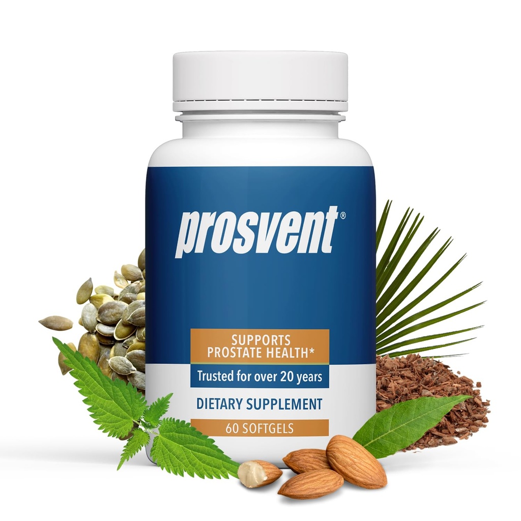 Promit Advanced Men 's Suppport Natural Supplement with Saw Palmetto, Vitamin D, and Zinc to Ease Urinary Frequency & Urinary & Urgency (60 Count)