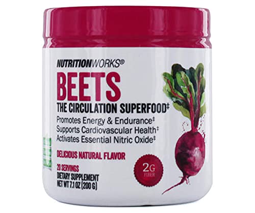 Nuttrition Works Bets Superfood Powder Minum Mix untuk Energi dan Endurance, 7.1 Oz.
