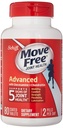 Schiff Move Free Advanced, Tambahan Kesehatan Gabungan dengan Glucosamin dan Chondroitin, 80 Count