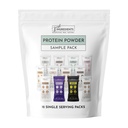 Protein Powder dibuat dengan 100% Grass Fed, Non Denaturied Whey 124; Empat Sumber Protein yang berbeda dari Organic Whole Food Ingredials 124; 12 Servings Atter4; 22g Protein (12 Servings, Sample Variety Pack)