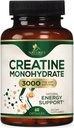 Creatine Monohydrate Capsules 3000mg - Best Micronized Creatine Quoder - Sumur Lean, Energy, & Endurance