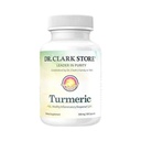 Dr. Clark Store Turmeric Curcumin 500mg - 100 Capsules, Imune Support, Natural Herbal Suplemen, Non-GMO, Vegan, Antioksidant Boost