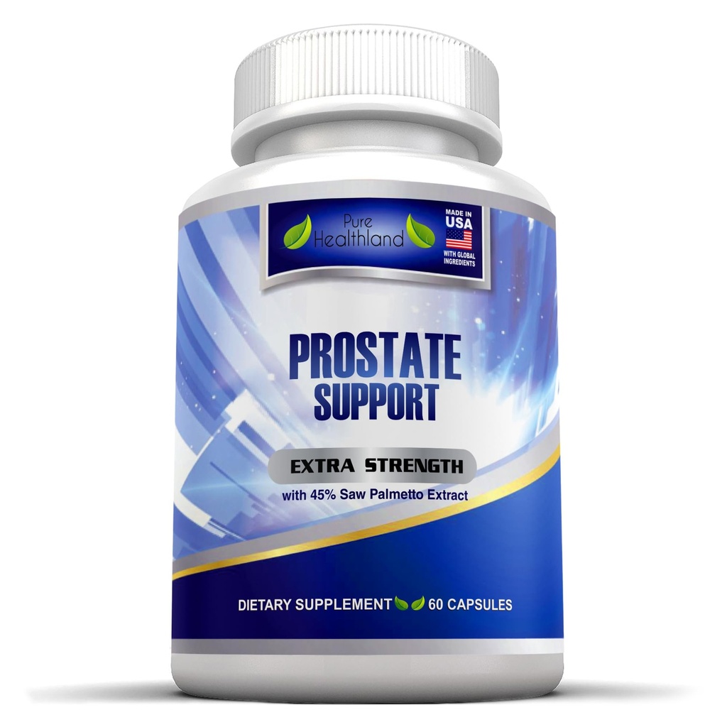 Prostate Health Supplement for Men - 33 Natural Ingreations with 45% Saw Palmetto Extract