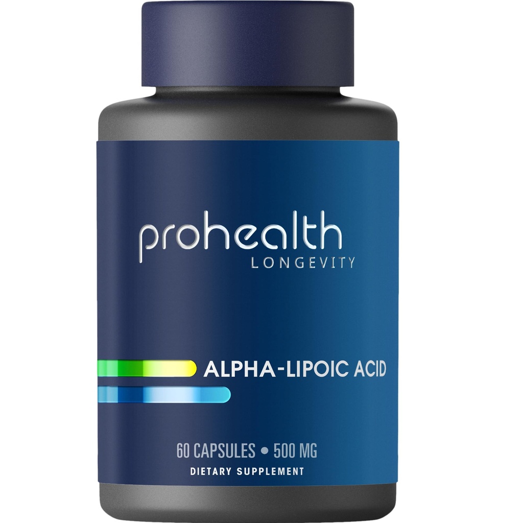 ProHealth Alpha Lipoic Acid High Potency 10000mg Promoses Metabolisme, Muda Looking Skin, dan Cellular Energy. Perkelahian Fatigue dan Otak Kabut melindungi Hati, Otak, dan Kesehatan Hati. 30 pelayan.