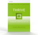 Dukungan Wellness Le- Vel TRHIVE, Suplemen Nutres dengan B12, ForsLean, dan White Willow Bark (Hijau Klasik)