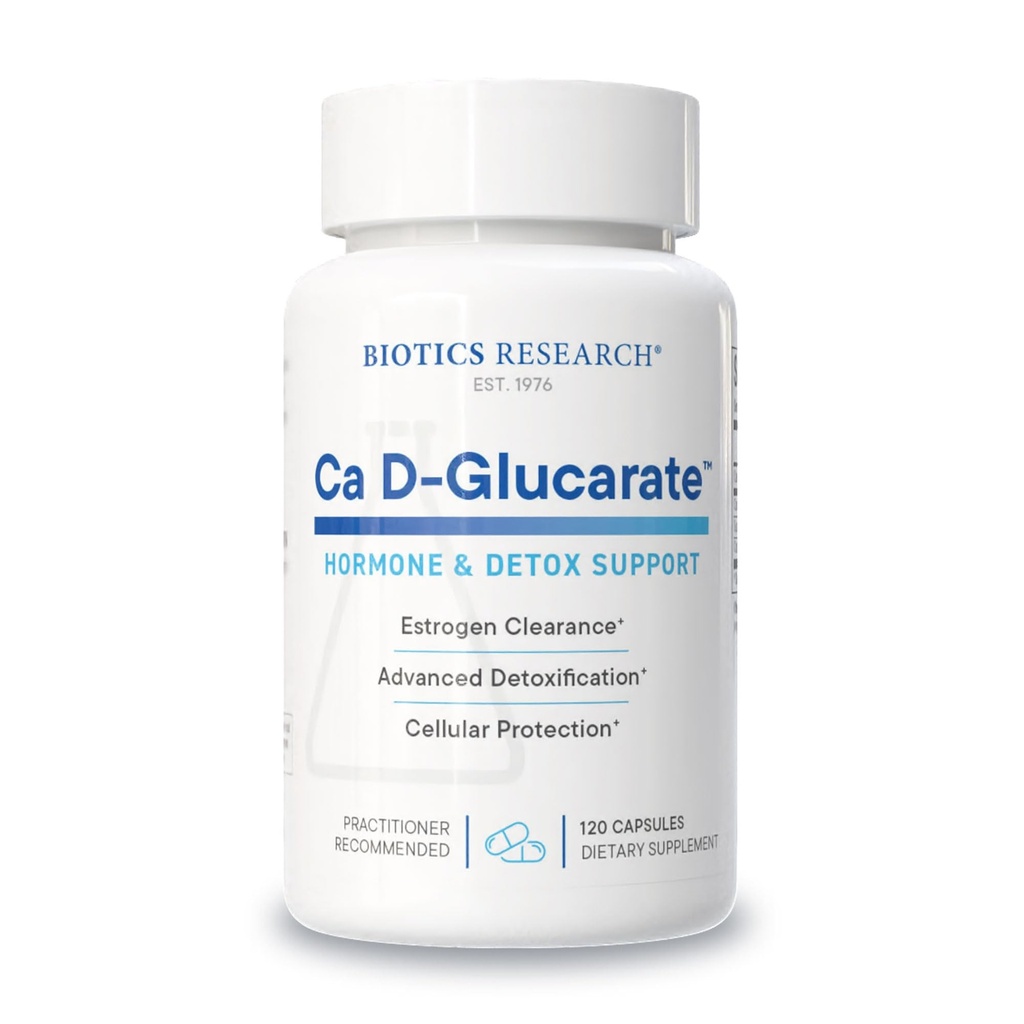 Biotika Research Ca D Glucarate Detoksifikasi Liver, Menganimasikan Toxins, Strong Bones, Kesehatan Hormonal, Kesehatan Jantung, Komposisi Tubuh Sehat, Raw Organik Budaya 120 Count