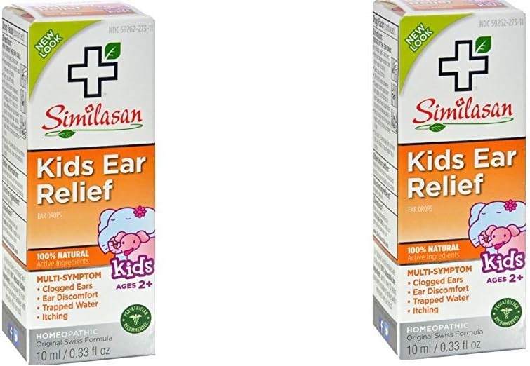 Relief Earache Anak-anak Similasan 0,33 Ounces (Paket 2)