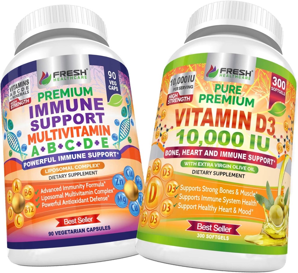 KEPALA FRESH KARE Imune Multvitamin dan Vitamin D3 - Bundle