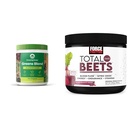 Amazing Grass Greens Superfood: Super Greens Powder Smoothie Mix for Boost Energy & Force Factor Total Beets Drink Mix Superfood Powder dengan Nitrate untuk Mendukung Sirkulasi, Blood Flow