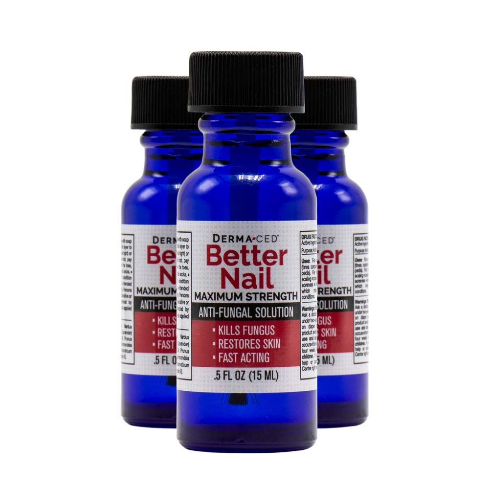 Lebih baik Nail - Treatment for Fungus Under & Around the Nail - Maximum Power 25% Solution for Nail Dupport - Nail Restoring Solution