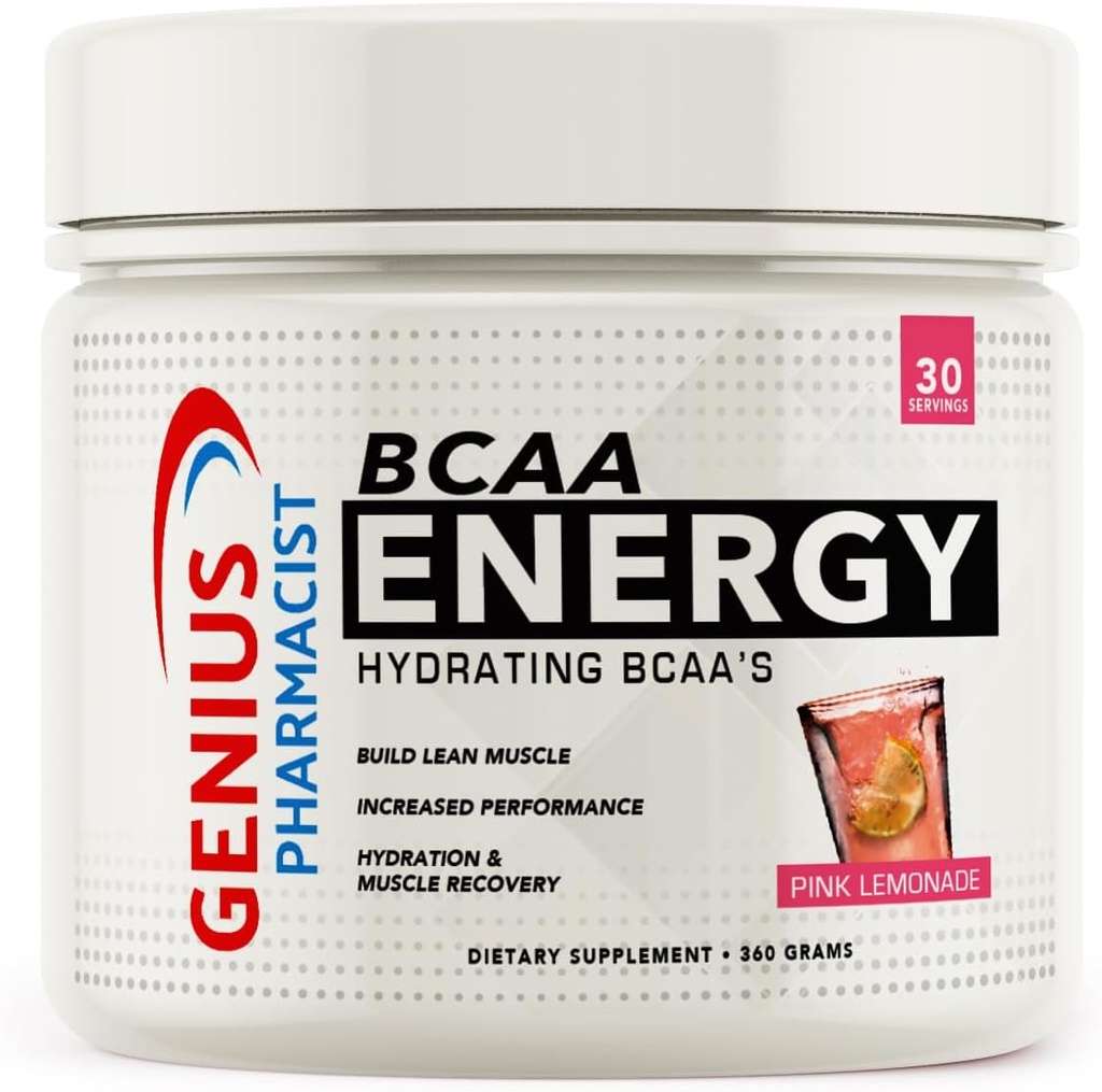 BCAA Energy Hydrating BCAA 's Pink Limun - 30 Hamba