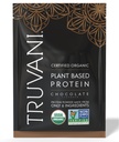 Truvani Vegan Pea Protein Powder 124; Chocolate 124; 20g Organic Plant Based Protein 14; 1 Serving 14; Keto 124; Gluten & Dairy Free 124; Low Carb 124; No Added Sugar