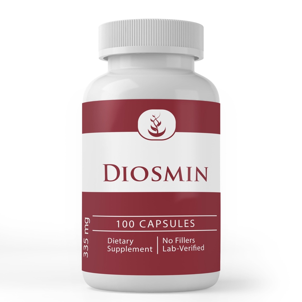 Murni Diosmin Ingredien Asli (100 Capsules) Selalu Murni, Tidak Ada Addicitives Atau Pengisi, Lab Verified