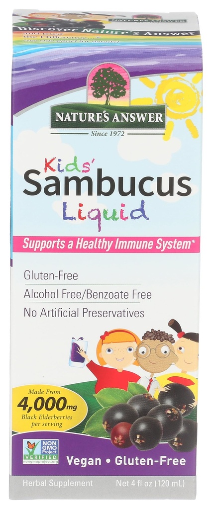 Nature 's Responable Sambucus Kids Formula