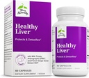 Terry Autually Heally Liver - Liver Fungsi & Kesehatan Dukungan Dukungan Dukungan Kesehatan - Sel-Sel Kesehatan dengan Ekstrak Benih EP80 & Prancis - Gluten- Free Dietary Suplemen - 60 Capsules