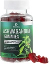 Ashwagandha Gummies 30: 1 Ekstraksi dari 3000mg - Vegan, Plant Based, Non-GMO, Gluten- Free & Gelatin Free, Ashwagandha Suplemen & Men, Natural Calm, Relaxation, & Imune Dupport, 60 Gummies