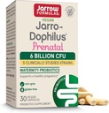 Jarrow Formulas ® Jarro- Dophilus ® Prenatal Provinsi untuk Perempuan, 6 Milyar CFU, Menyediakan Kehamilan Sehat, 30 Veggie Capsules, 30 Hari Supply