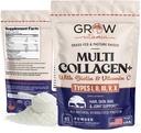 Collagen Multi Collagen Powder for Women w / Types I, II, III, V & X - Keto Friendly, Collagen Peptides Powder Blend w / Biotin & Vitamin C, 41 Servings