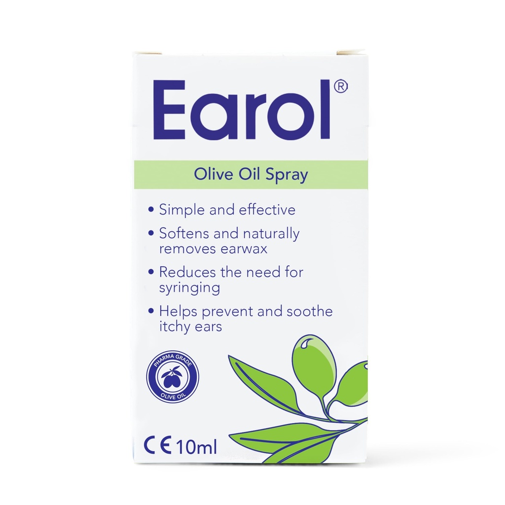 Earol Olive Oil Natural Ear Wax Softener Alami Menghapus Spray Efektif