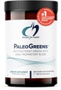 Design untuk Kesehatan PaleoGreens - Lebih dari 90% Powder Shake Super Organik dengan Sayuran, Berries, Enzymes + Antioksidants - Non-GMO Minum Mix, Tanpa Rasa + Unsweetened (30 Pelayan / 270g)