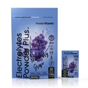 PowderVitamin Electrolytes Powder Plus, Keto, Blueberry Grape, Zero Sugar, 1000mg Potasium, 120mg Calcium, 120mg Magnesium, Non-GMO, Zero Calories, 30 Paket Hidration