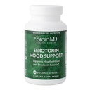 BRAINMD Dr Amen Serotonin Dukungan Mood - 120 Capsules - Mendukung Keseimbangan Serotonin Sehat - Gluten Bebas - 30 Hamba